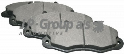 JP GROUP 1563600510 -  Комплект тормозных колодок, дисковый тормоз